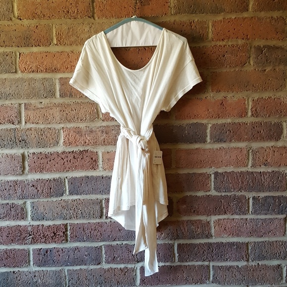 Free People Pants - 🌻FREE PEOPLE Ivory Cross Back Romper BNWT!!